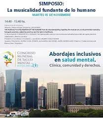 SIMPOSIO INTERNACIONAL: LA MUSICALIDAD FUNDANTE DE LO HUMANO. 5 de noviembre de 2019.