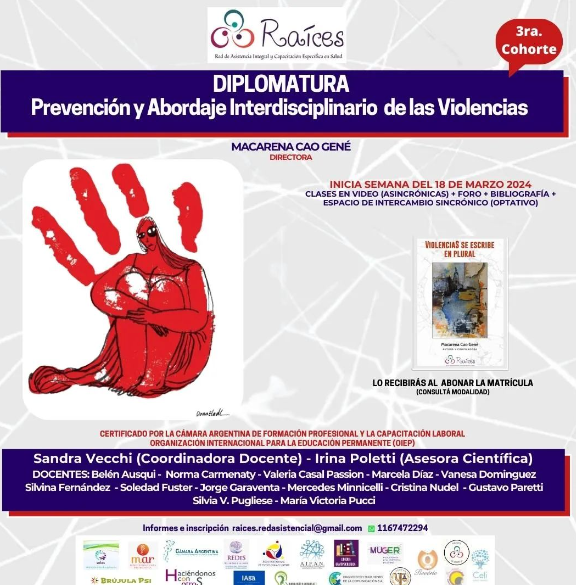 DIPLOMATURA PREVENCIÓN Y ABORDAJE INTERDISCIPLINARIO DE LAS VIOLENCIAS.