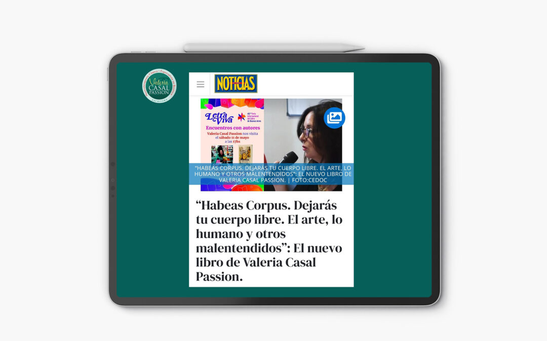 En Radio Zónica conversando con Marina Halperin.